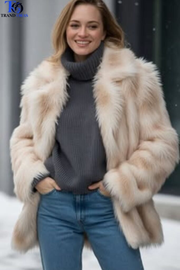 Faux Fur Accents for Added Texture