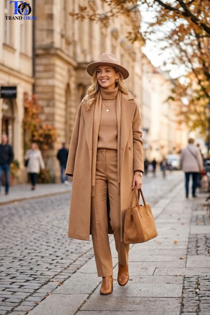 Monochrome Camel Layering
