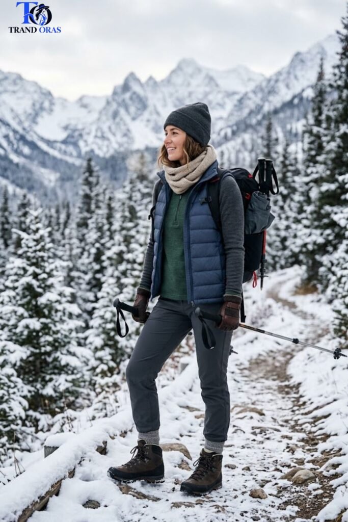 Merino Wool Layering System for Active Cold Weather Days