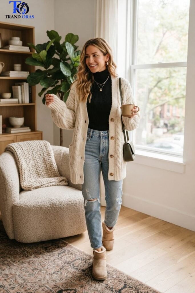 Cozy Cardigans for Flexible Layering