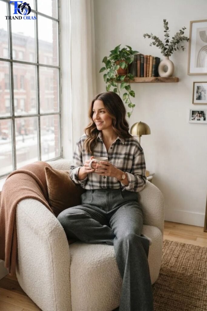 Flannel Inspired Soft Separates