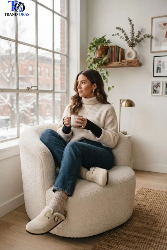 Thermal Layering Beneath Soft Knits