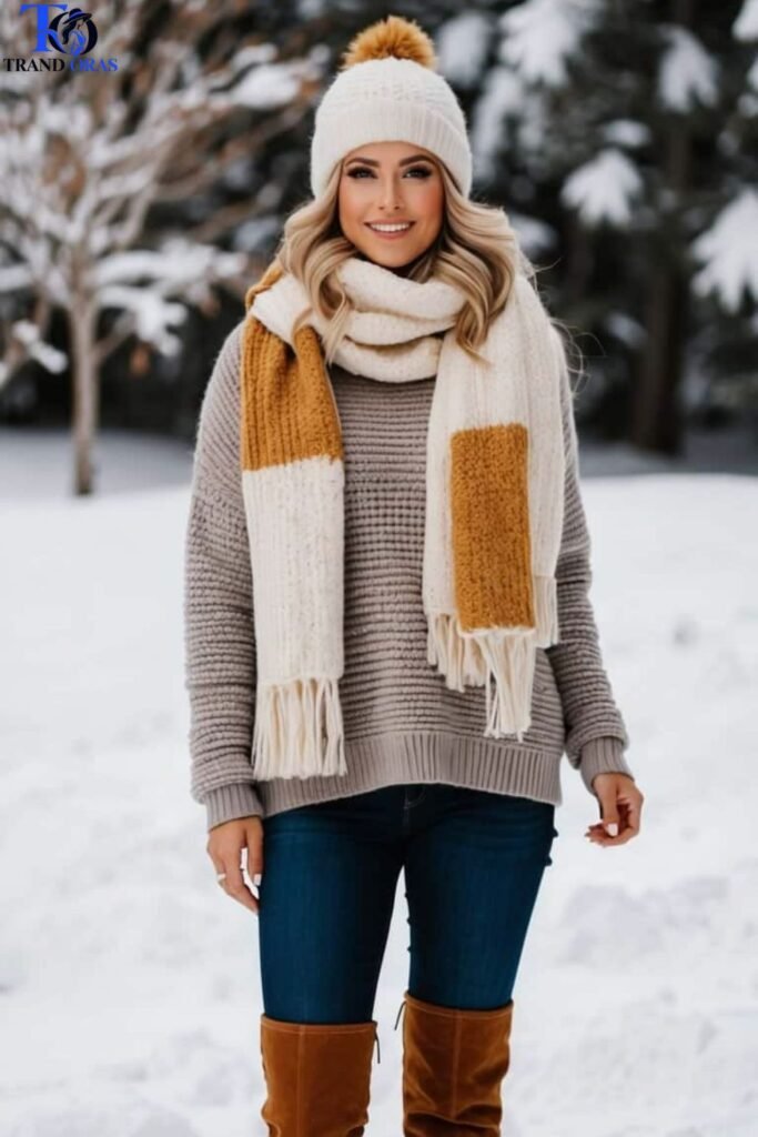 Beanie and Scarf Layering for Everyday Warmth