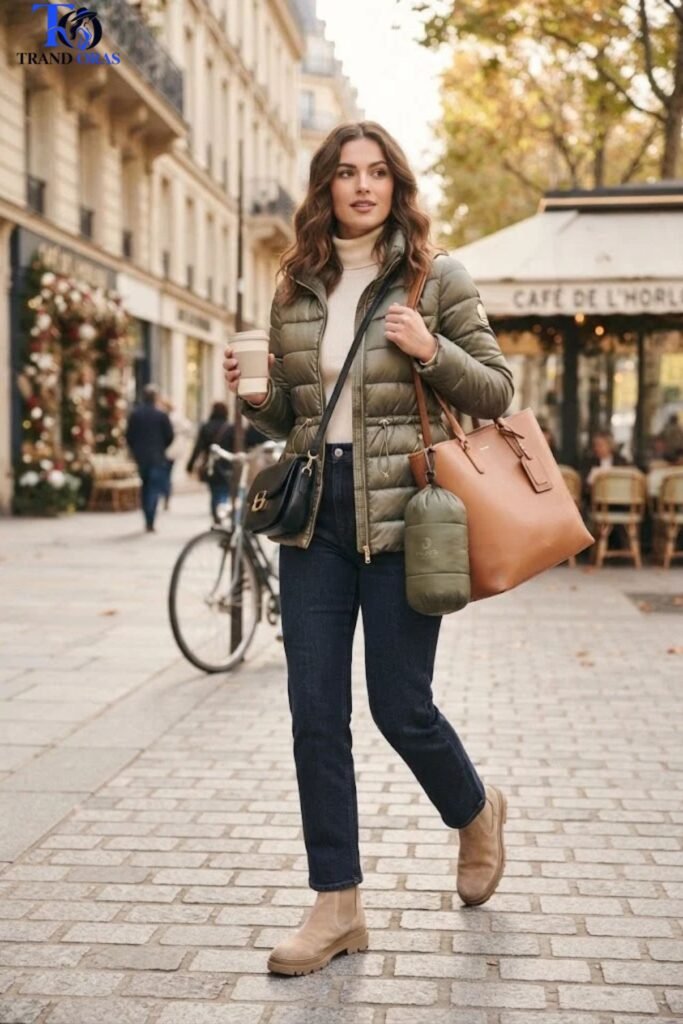Packable Puffer for Bag Carrying Days