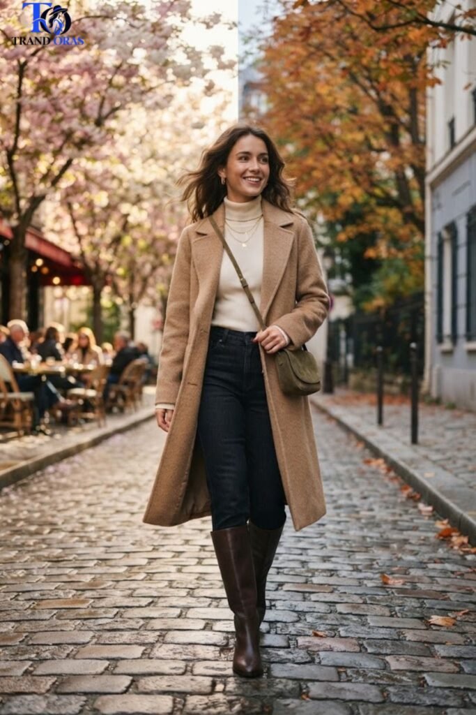 Lightweight Wool Coat That Works Across Both Seasons